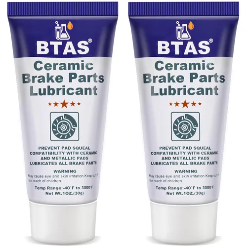 BTAS Grasa de pinza de freno para lubricante de freno de disco, lubricante de pasador de pinza, grasa de cerámica sintética de silicona de alta