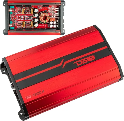 Miniatura 8 de DS18 SXE-4000.4D/RD Amplificador de coche estéreo de rango completo clase D 4 canales 275x4 RMS @4 OHM 4000 vatios - Amplificador potente y compacto