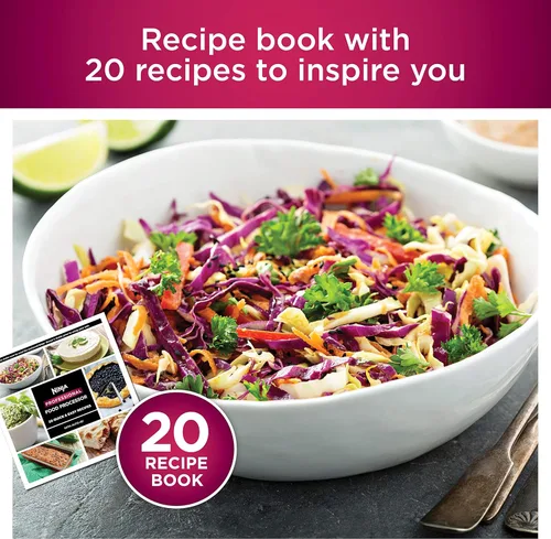 Miniatura 10 de Ninja Procesador de alimentos Professional Plus de 1000 vatios de pico con programas preestablecidos Auto-iQ para picar puré, rebanada de masa