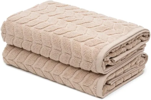 Miniatura 35 de BAGNO MILANO Toallas de baño de algodón turco, toallas de mano, juego de toallas de lujo de felpa suave de la colección jacquard