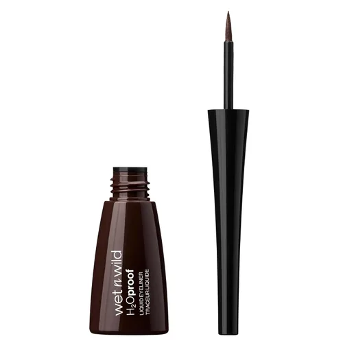 Miniatura 3 de Wet n Wild H2O Proof Delineador Líquido de Ojos, Impermeable y a Prueba de Manchas, Definición de Larga Duración, Aplicador de Cepillo Preciso