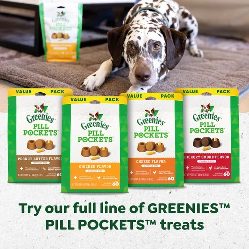 Miniatura 10 de Greenies Pill Pockets con dulces de mantequilla de maní real para perros