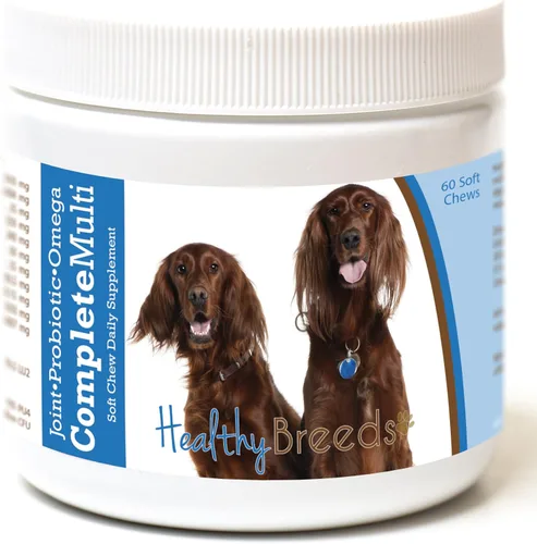 Miniatura 177 de Healthy Breeds Pug todo en uno multivitamínico suave masticable 60