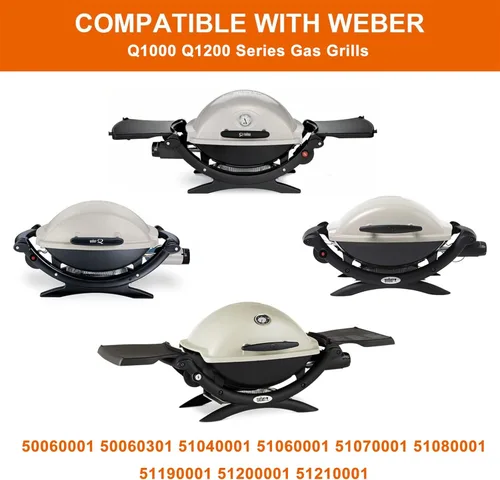 Miniatura 5 de DELSbbq Regulador de válvula para parrillas de gas Weber Q1000 Q1200 Series 51060001, piezas de repuesto para Weber 64866 Grill Contorl Valve