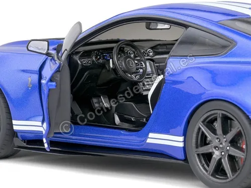 Miniatura 9 de solido S1805901 Ford Coche miniatura coleccionable, azul, escala 1:18