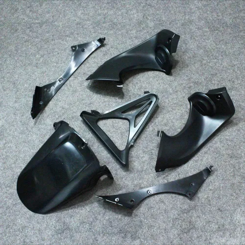 Miniatura 5 de Kit avanzado de carenados negros brillantes para Yamaha YZF R6 1998 1999 2000 2001 2002 Carrocería (14 piezas)
