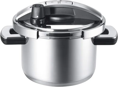 Miniatura 6 de Meyer Olla a presión YR-PC4.0, olla de alta presión, acero inoxidable, compatible con inducción, apertura y cierre con un solo toque, colección