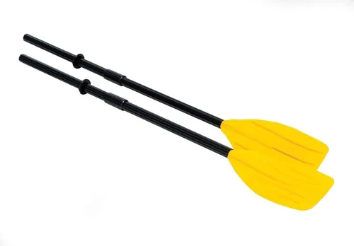 Miniatura 6 de Set de Bote Hinchable Intex Challenger 2: Incluye Remos Deluxe de 48 Pulgadas y Bomba de Alta Potencia Amarillo
