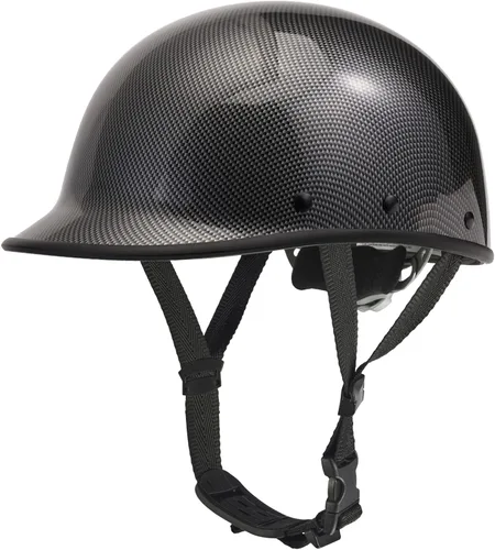 Miniatura 3 de Reevas - Casco para adulto para kayak, rafting SUP, surf, esquí acuático Rojo Brillante
