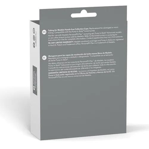 Miniatura 3 de Medela Tubo de repuesto, compatible con extractor de leche manos libres