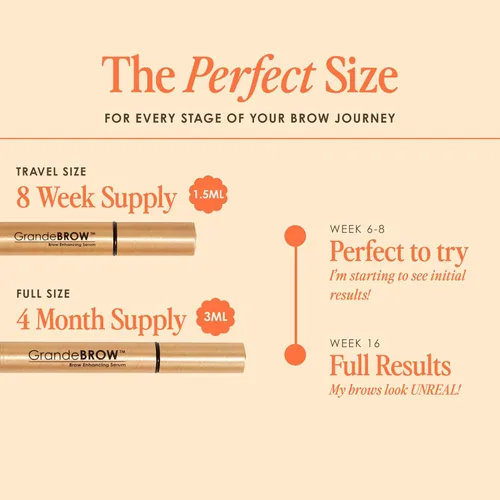 Miniatura 7 de Grande Cosmetics GrandeBROW Suero para mejorar las cejas para unas cejas más llenas y atrevidas - Suero para cejas con vitaminas, péptidos