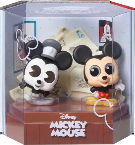 Disney Doorables NUEVA Entrada Principal juego de 2 figuras coleccionables de Mickey Mouse de 3 pulgadas, juguetes oficialmente licenciados para