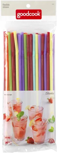 Miniatura 7 de GoodCook Pajitas flexibles para todos los días