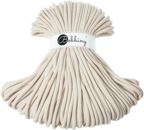 Miniatura 4 de Bobbiny - Cordón trenzado jumbo de 9 mm para macramé (color rojo vino), 108 yardas/330 pies