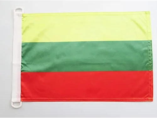 Miniatura 178 de Bandera Náutica Venezuela 18'' x 12'' - Banderas Venezolanas 11.8 x 17.7 in - Banner 12x18 in para barco - AZ FLAG