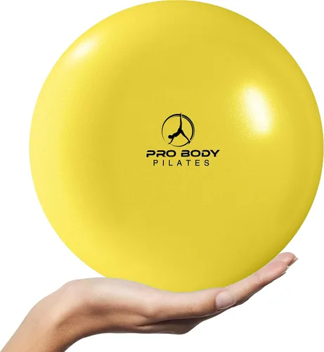 Miniatura 10 de ProBody Pilates Bolas de Ejercicio para Terapia Física - Pequeña Bola de Ejercicio de 9 Pulgadas para Entre las Rodillas para Rehabilitación, Barra
