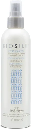 Miniatura 2 de BioSilk Spray de champú sin agua de humedad profunda para perros, sin enjuague entre el baño, sin sulfatos ni parabenos, pH equilibrado, fabricado