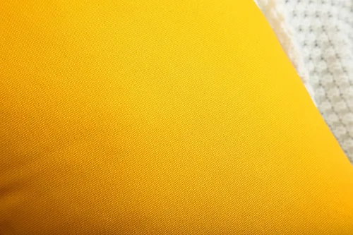Miniatura 3 de TangDepot Fundas de cojín/almohada decorativas sólidas hechas a mano de lona 100% algodón, (12"x18", amarillo dorado)