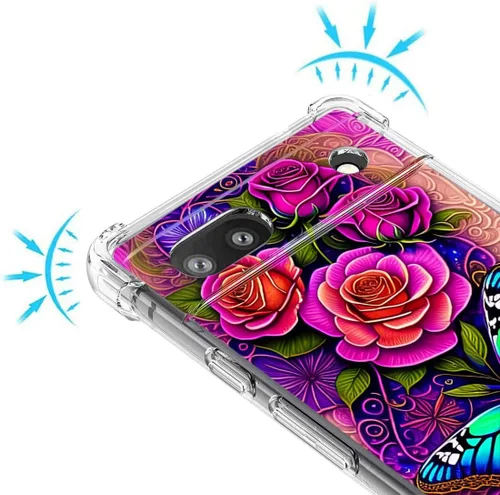 Miniatura 3 de Pixel 6a - Funda protectora de poliuretano termoplástico (TPU) resistente a los arañazos y a prueba de golpes para Google Pixel 6a