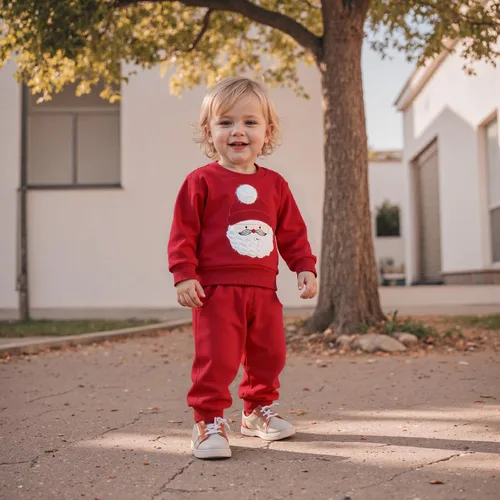 Miniatura 59 de Conjunto de camisa larga y divertida para bebé niño y niña, ropa de primera Navidad, 6, 12, 18, 24 meses, 2T