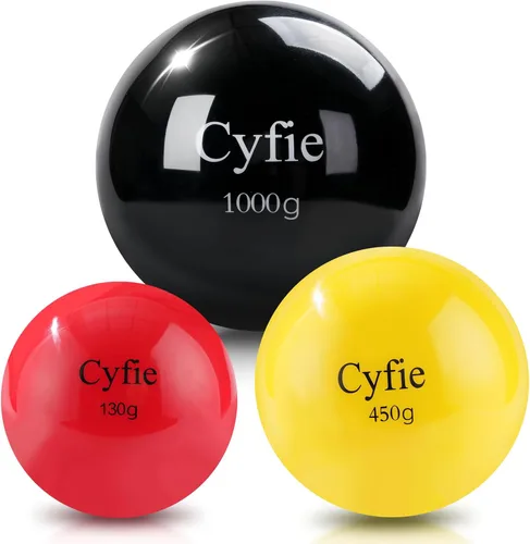 Miniatura 11 de Cyfie Pelotas de béisbol con peso para entrenamiento de bateo, pelotas pesadas para práctica de bateo, pelotas de sóftbol ponderadas