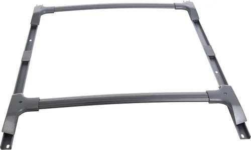 Miniatura 7 de ECOTRIC - Barras transversales de techo, de aluminio, estilo de fábrica, paquete de rieles laterales para Chevy Chevrolet Traverse 2009-2017