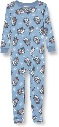 Miniatura 62 de Amazon Essentials Disney Marvel Star Wars - Pijama unisex de algodón con pies para bebés y niños pequeños, paquete múltiple