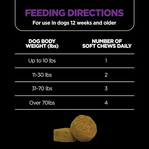 Miniatura 4 de Nutri-Vet Pre y probióticos para perros, apoyo digestivo, malestar estomacal, probiótico para cachorros, vitaminas y suplementos para mascotas