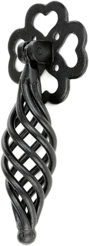 Miniatura 3 de Renovators Supply Pomo Negro para Gabinete de 4.5 pulgadas Estilo Jaula de Pájaros Tiradores para Cajones