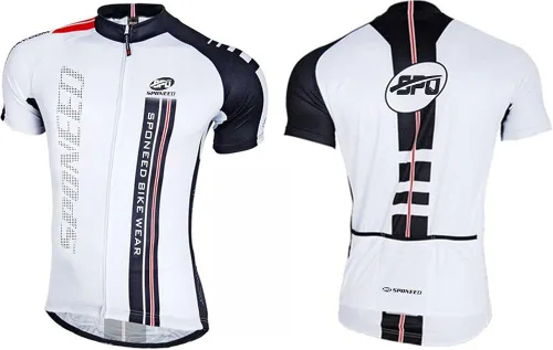 Miniatura 4 de sponeed - Jerséis de ciclismo para hombre, tops, camisas de ciclismo, manga corta, atuendo de ciclismo, chaqueta de ciclismo de cierre completo