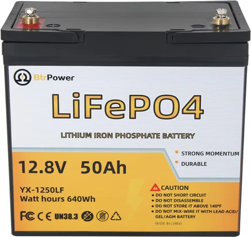 Miniatura 14 de Batería LiFePO4 de 12 V y 10 Ah, baterías de litio de ciclo profundo de más de 3000 ciclos, BMS de 10 A integrado, perfecta para UPS Cyberpower