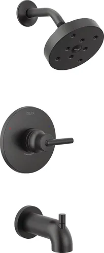 Delta Faucet - Kit de ducha modelo T14459, sin válvula Negro mate