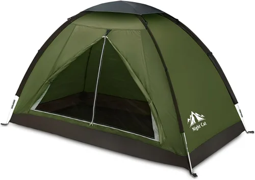 Miniatura 9 de Night Cat Tienda de Campaña para Mochileros para Una o Dos Personas, Liviana, Impermeable, para Acampar, Senderismo, para Adultos, Niños, Scouts