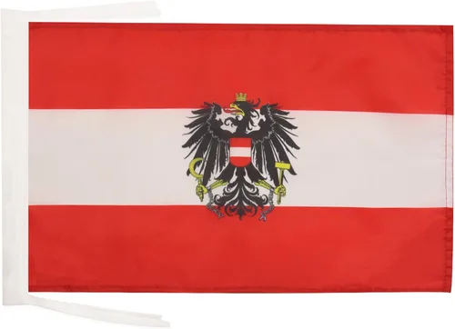 Miniatura 698 de Bandera de México AZ FLAG, 45.7 x 30.5 cm, con cordones - Pequeñas banderas mexicanas de 30 x 45 cm - Bandera de 45.7 x 30.5 cm