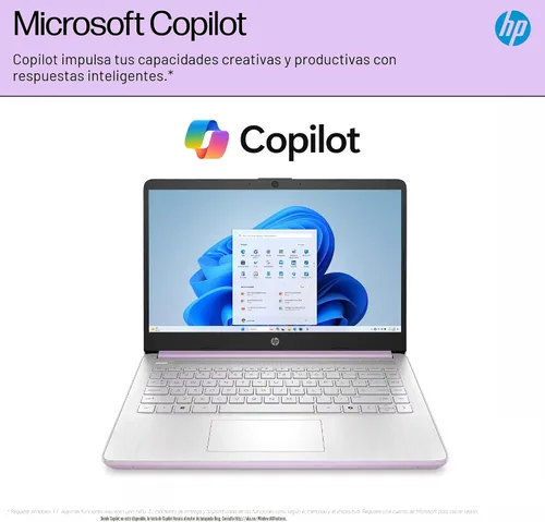 Miniatura 5 de HP 14 Laptop Student Business 2025 Flagship Computer, Copilot de IA, CPU Intel de 4 núcleos de 13ª generación, 16GB de RAM, 628GB de almacenamiento
