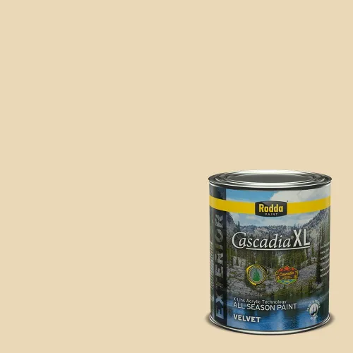 Miniatura 167 de Rodda Paint CASCADIA XL Pintura e imprimación satinada exterior en uno, cuarto de galón, abulón
