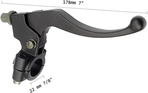 Miniatura 5 de Percha de palanca de freno de embrague izquierda de 7/8" 0.866 in para Honda CR XL XR CRF XR50 CRF50 70 125 LV10 Coolster Roketa Baja Pit Dirt Bike