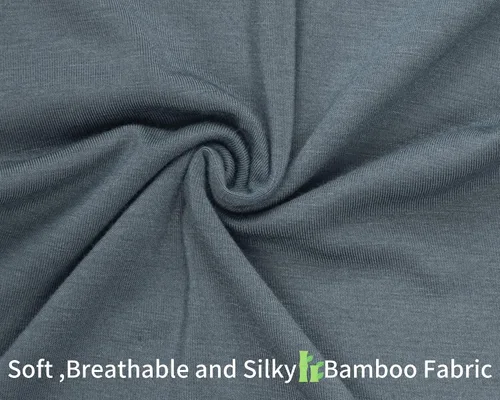 Miniatura 4 de Pijama de bambú para bebé, mameluco de manga corta sin pies, cierre a presión para niños y niñas