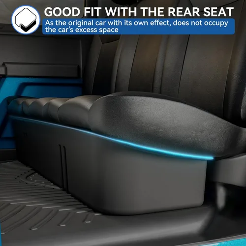 Miniatura 5 de oEdRo Almacenamiento debajo del asiento apto para Ford F-150 F150 SuperCrew/Crew Cab 2015-2025, F-250/F-350/F-450/F-550 Super Duty 2017-2024