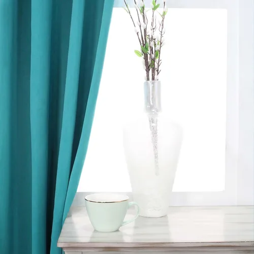 Miniatura 10 de Superior Cortinas Opacas, Oscurecimiento de Habitación, Dormitorio, Cortinas, Cocina, Acentos de Ventana de Sala de Estar, Bloqueo Solar, Térmico
