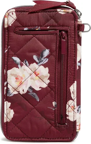 Miniatura 3 de Vera Bradley Pulsera grande de sarga para smartphone con protección RFID