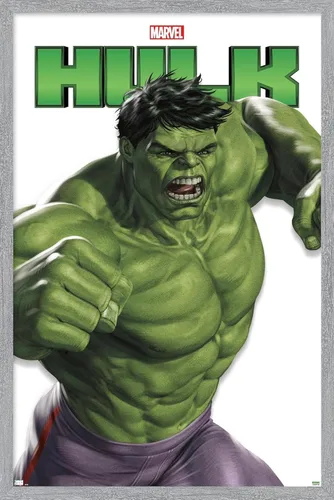Miniatura 14 de Marvel Comics Hulk Feature Series - Póster de pared, 34 pulgadas de largo x 22.4 pulgadas de ancho, versión premium sin marco