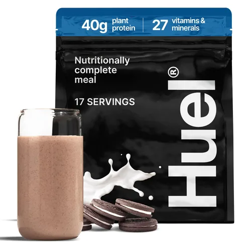 Miniatura 15 de Huel Edición Negra Polvo de Proteína Vegano de 40g con Caramelo Salado Comida Nutricionalmente Completa 27 Vitaminas y Minerales, Sin Gluten