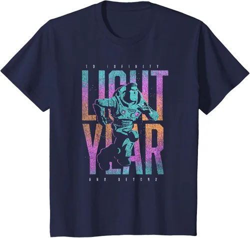 Miniatura 51 de Disney Pixar Lightyear Buzz Lightyear To Infinity And Beyond Camiseta, Negro
