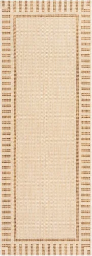 Miniatura 42 de Gertmenian Alfombra de Área Clásica de Tejido Plano para Interiores y Exteriores, Alfombra Resistente a Manchas y Rayos UV, Terraza, Patio, Junto a