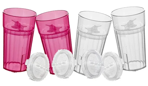 Miniatura 18 de Reflo Smart Cup - Paquete de vaso inteligente (azul, paquete de 1) Entrenamiento de destete Montessori para niños pequeños, diseño de vaso abierto 1