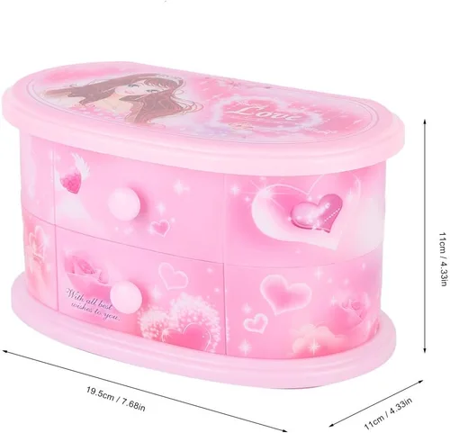 Miniatura 7 de Furnoor - Joyero con espejo para niñas