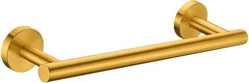 Miniatura 12 de Modket 9 pulgadas de oro cepillado barra de toalla de baño hardware de acero inoxidable 304 montado en la pared toalla de cocina titular paños