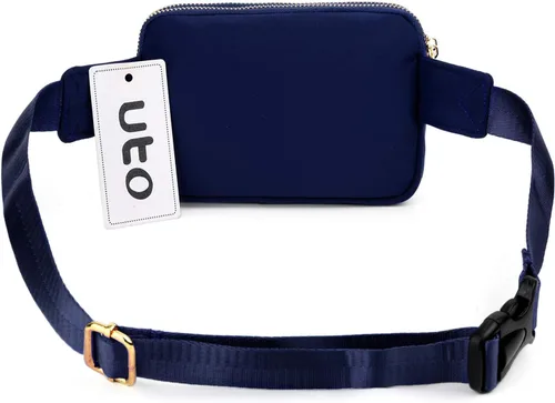 Miniatura 7 de UTO Riñonera cruzada para mujer, a la moda, cinturón, pecho, cintura, cadera, para ir de compras al aire libre, viajes, senderismo