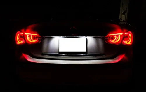Miniatura 6 de iJDMTOY Kit de luz LED para matrícula de 3 W, de xenón blanco, de 18-SMD, compatible con Infiniti Q50, Nissan Juke Versa X-Trail Rogue